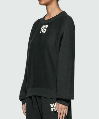 T by Alexander Wang Wash & Go Dense Fleece Sweatshirt