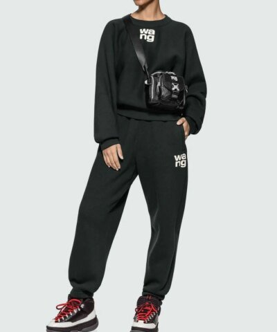 T by Alexander Wang Wash & Go Dense Fleece Sweatshirt