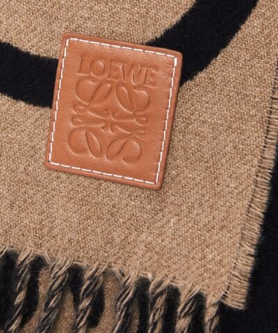 Loewe Scarf In Wool And Cashmere