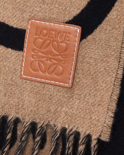 Loewe Scarf In Wool And Cashmere