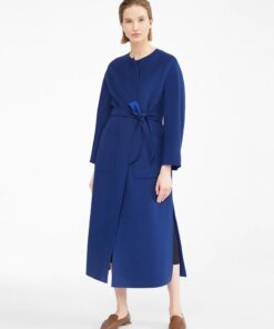 Max Mara Wool, Silk And Cashmere Coat