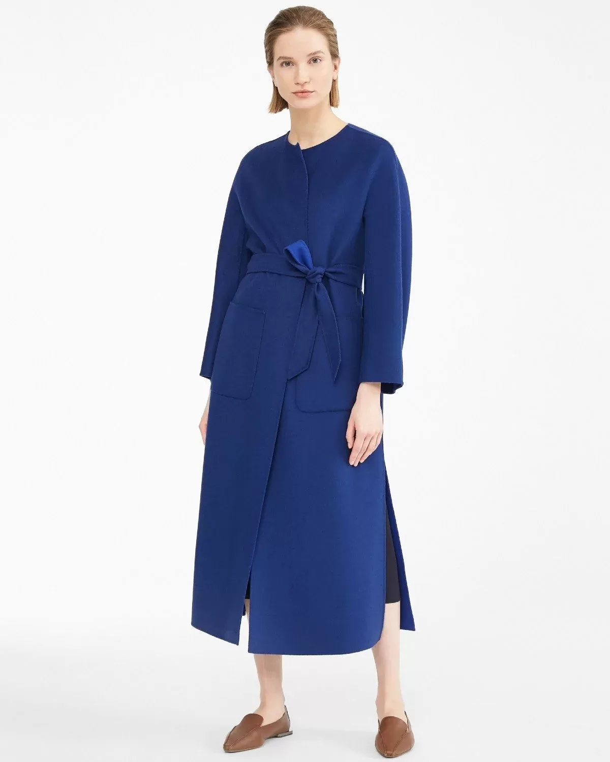 Max Mara Wool, Silk And Cashmere Coat