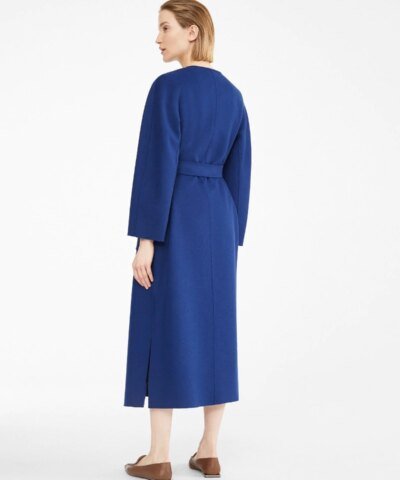 Max Mara Wool, Silk And Cashmere Coat