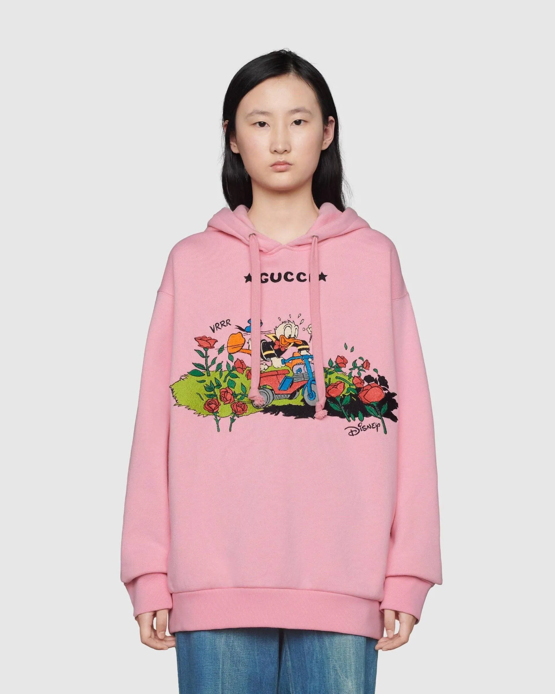 Gucci X Disney Donald Duck Cotton Sweatshirt
