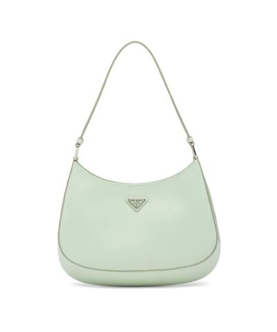 Prada Cleo Brushed Leather Shoulder Bag