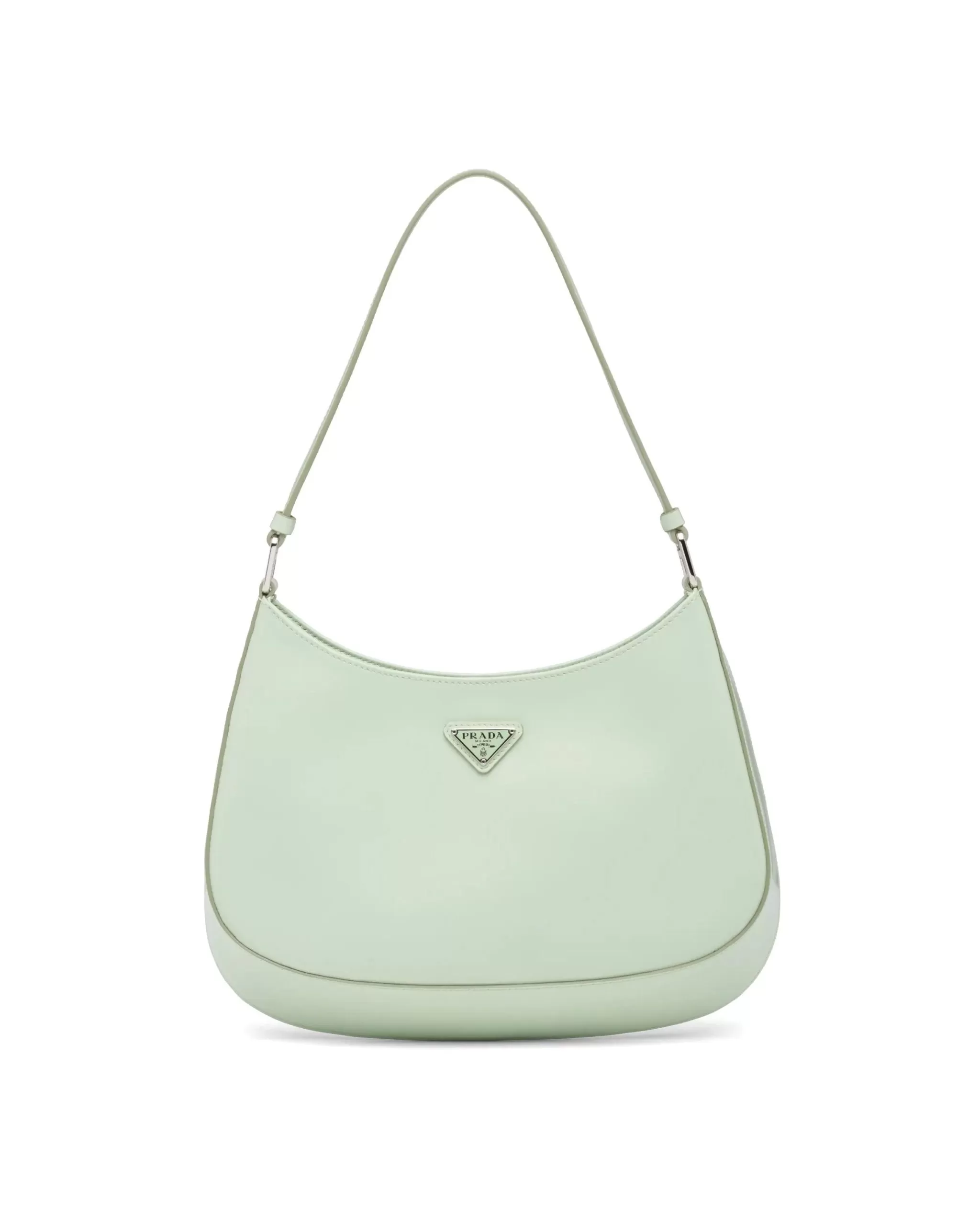 Prada Cleo Brushed Leather Shoulder Bag