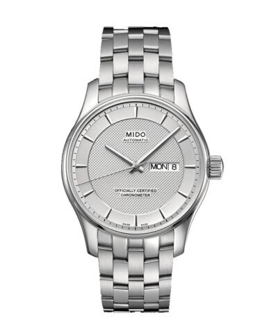 MIDO Belluna Chronometer Silver Watch Automatic