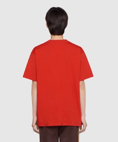 Gucci x Doraemon Oversize T-Shirt, Red