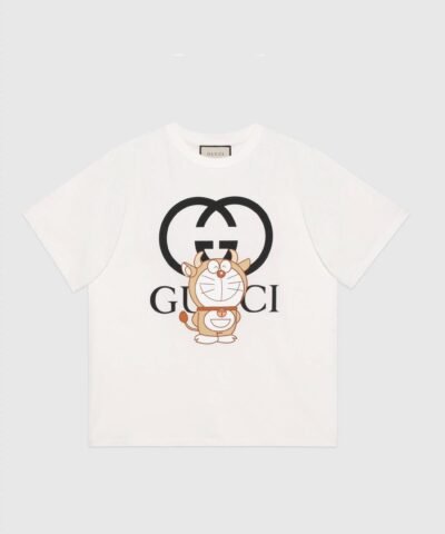 Gucci x Doraemon Oversize T-Shirt, Ivory