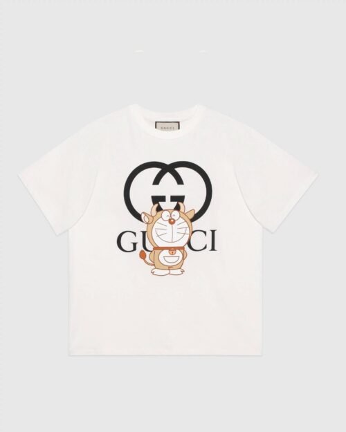 Gucci x Doraemon Oversize T-Shirt, Ivory