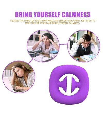 Seedato Suction Cup Stress Reliever Grip Toy