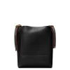 Tory Burch Perry Leather Bucket Bag, Black