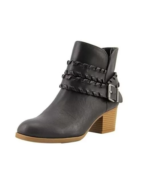 Style & Co. Women's Natural Dyanaa Wraparound-strap Booties