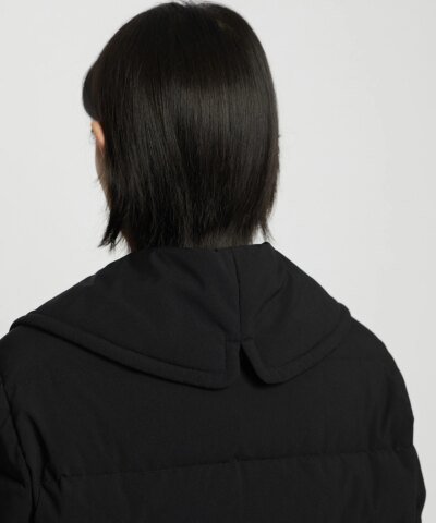 Carven Black Marly Downcoat