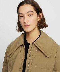 Carven Camel Marly Downcoat