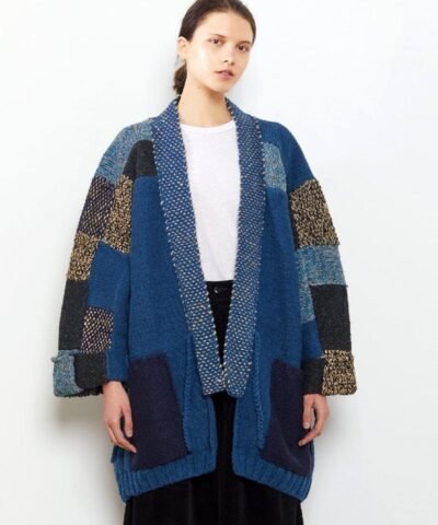 Kapital Hand Knit Tsugihagi Kesa Cardigan