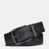 Coach Boxed Plaque And Harness Buckle Reversible Belt, 38mm
