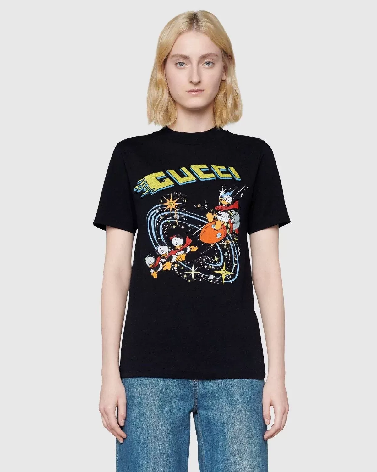 Gucci x Disney Donald Duck Print T-Shirt
