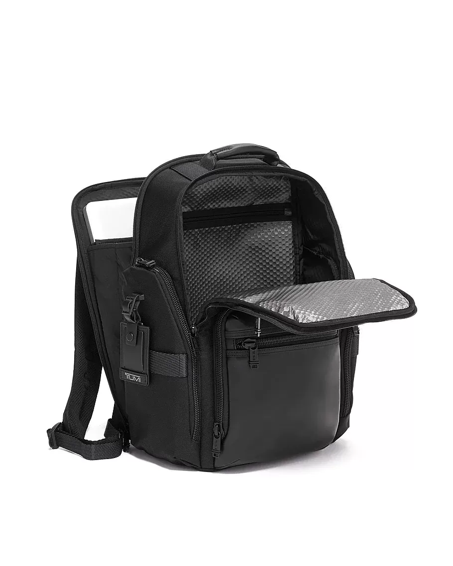 Tumi Alpha Bravo Sheppard Deluxe Brief Pack - Black