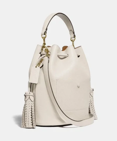 Coach Lora Bucket Bag With Whipstitch Detail