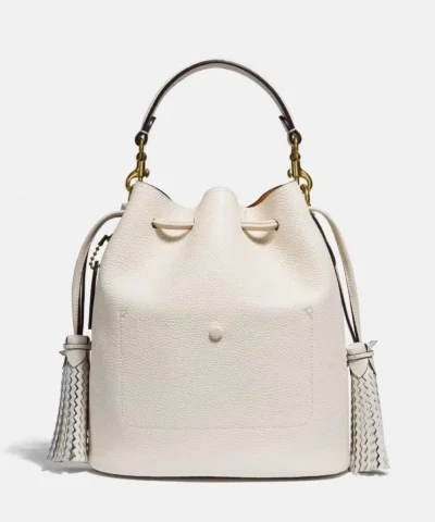 Coach Lora Bucket Bag With Whipstitch Detail