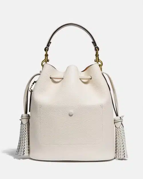 Coach Lora Bucket Bag With Whipstitch Detail