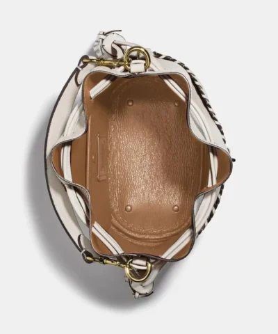 Coach Lora Bucket Bag With Whipstitch Detail