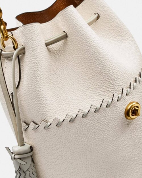 Coach Lora Bucket Bag With Whipstitch Detail