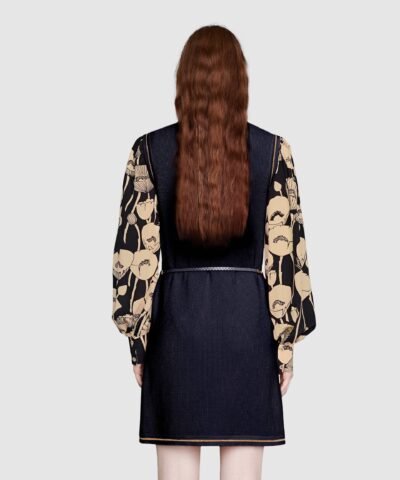 Gucci Double G Chain Blur Dress