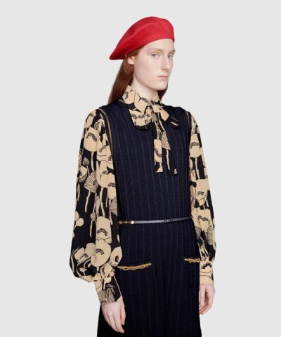Gucci Double G Chain Blur Dress