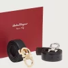 Ferragamo Men's Adjustable Gancini Belt - Gift Box