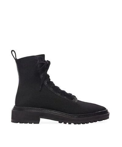 Loeffler Randall Brady Stretch Knit Combat Boots