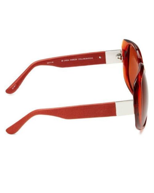 Linda Farrow Sunglass 46C3 TerraRed-LINDA FARROW-Fashionbarn shop