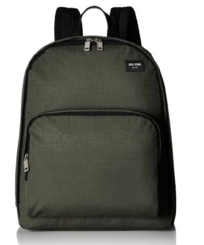 Jack Spade Men's backpack Solid Ripstop Rosin Green
