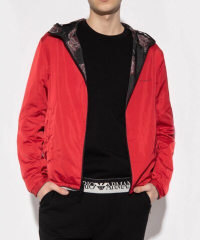 Emporio Armani Reversible Blouson With Hood