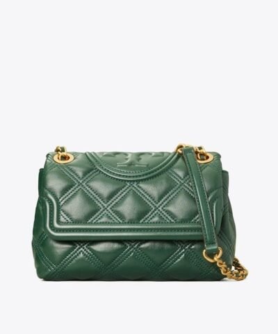 Tory Burch Small Fleming Distressed Convertible Shoulder