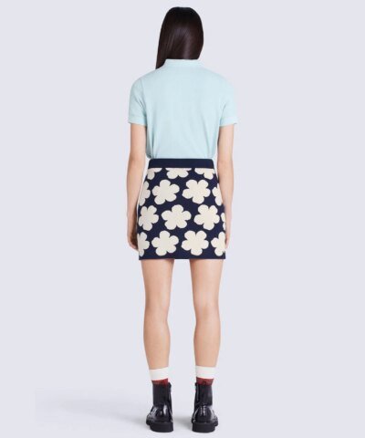 Kenzo Floral Jacquard Miniskirt