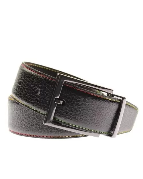 Robert Graham Summerland Faux Leather Reversible Casual Belt