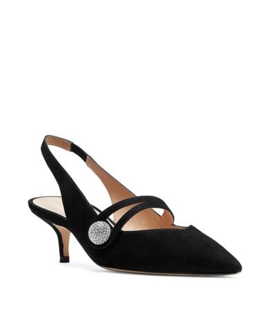 Stuart Weitzman Suede Slingback Pumps