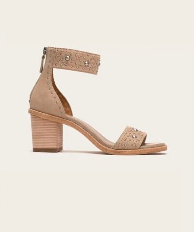 FRYE Women's Brielle Deco Back Zip Dress Sandal