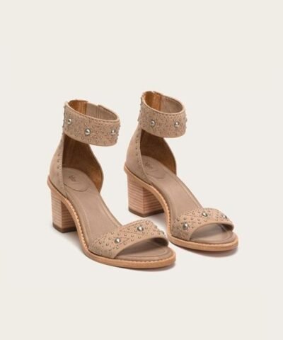 FRYE Women's Brielle Deco Back Zip Dress Sandal