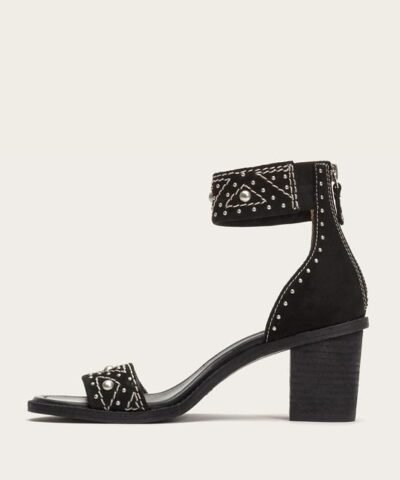 FRYE Women's Brielle Deco Back Zip Dress Sandal