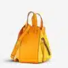 Loewe Hammock Small Leather Shoulder Bag In Yellow