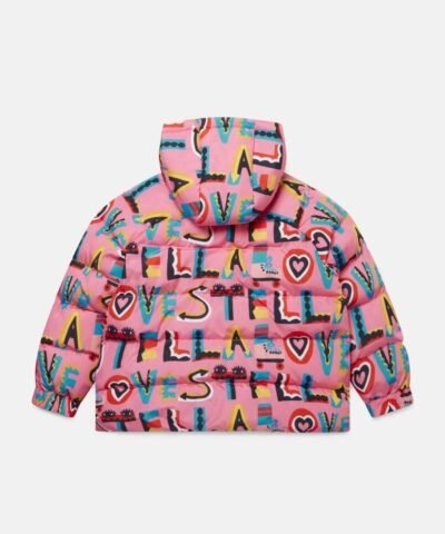 Stella McCartney Stella Loves Hooded Puffer Jacket