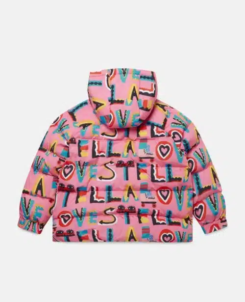 Stella McCartney Stella Loves Hooded Puffer Jacket