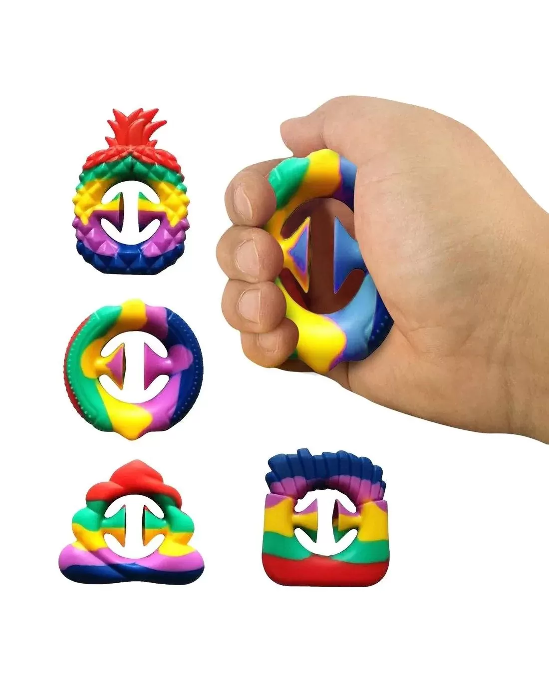 Rainbow Snapperz Fidget Toy