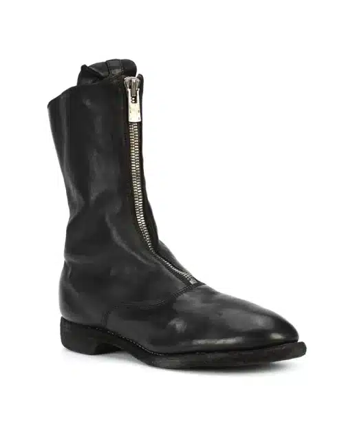 Guidi 1896 310 Zip-Up Full Grain Leather Army Boots