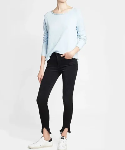 Frame Le High Skinny Stiletto Hem Jeans