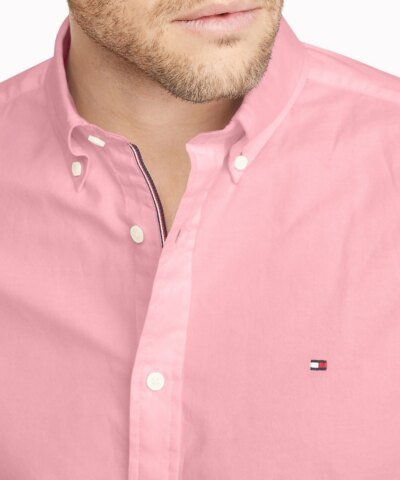 Tommy Hilfiger Slim Fit Stretch Cotton Oxford Shirt