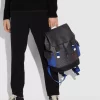 Coach Rivington Backpack In Signature Canvas With Coach Patch